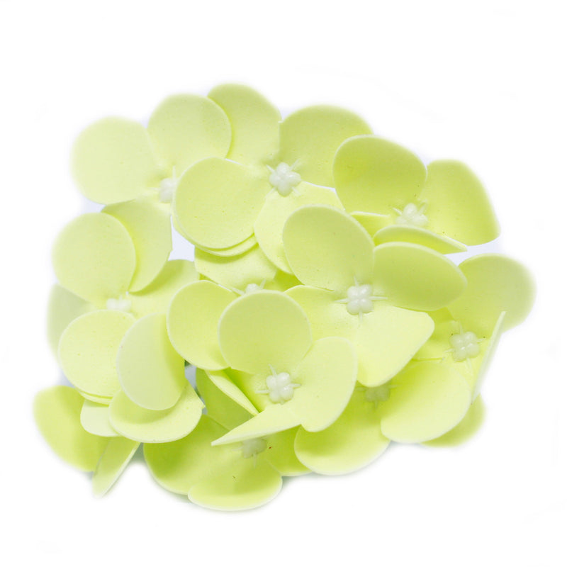 36x Artisan Soap Flower - Hyacinth Bud - Spring Green