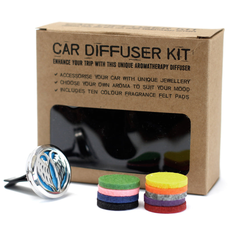 Aromatherapy Car Diffuser Kit - Angel Wings