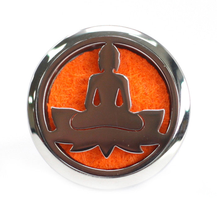 Aromatherapy Car Diffuser Kit - Lotus Buddha