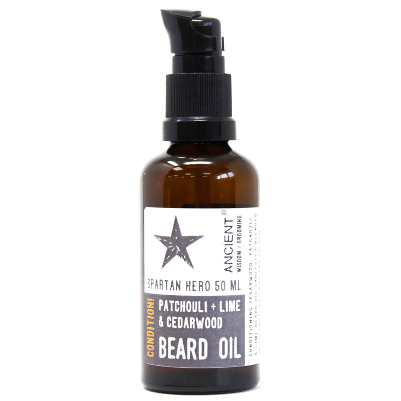 Beard Oil Spartan Hero - Conditioning!