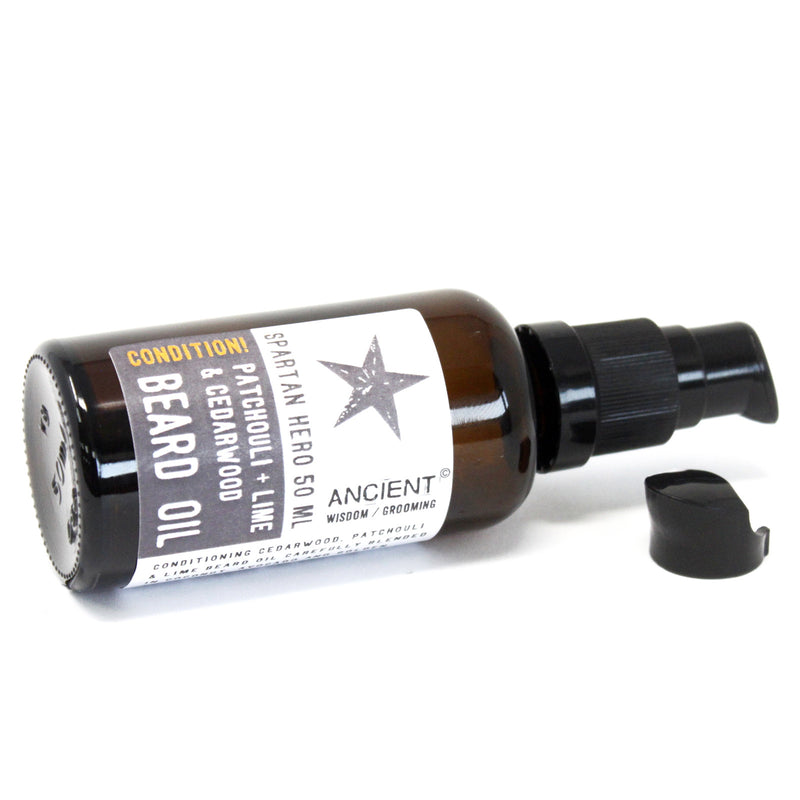 Beard Oil Spartan Hero - Conditioning!