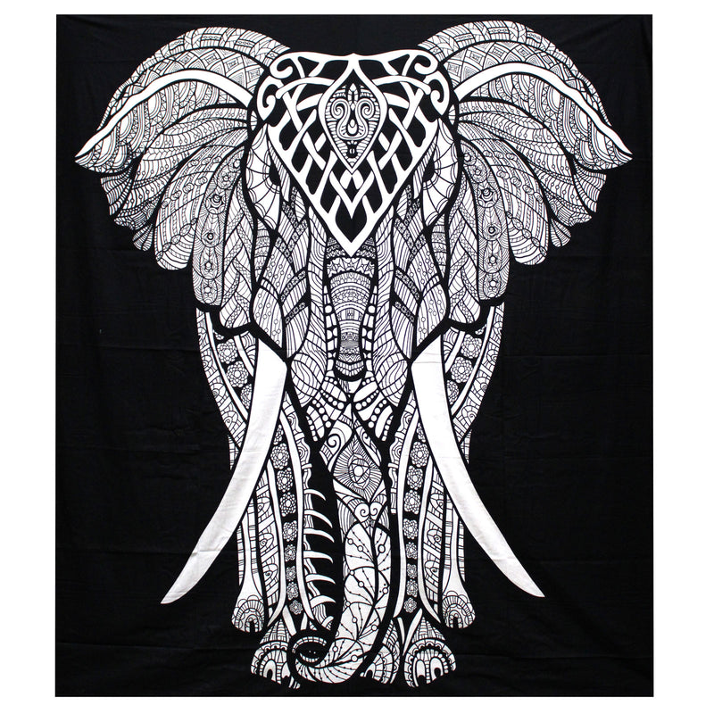 Bedspread / Wall Decoration - Elephant