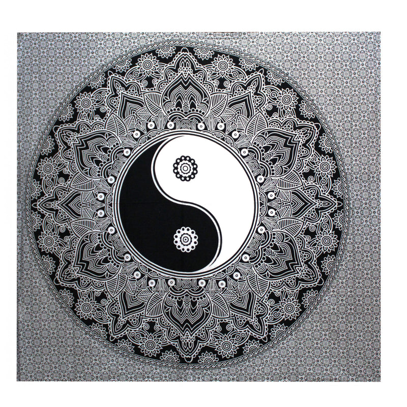 Bedspread / Wall decoration - Ying Yang