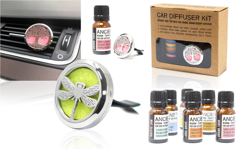 Aromatherapie Auto Mengsel - Focus & Drive