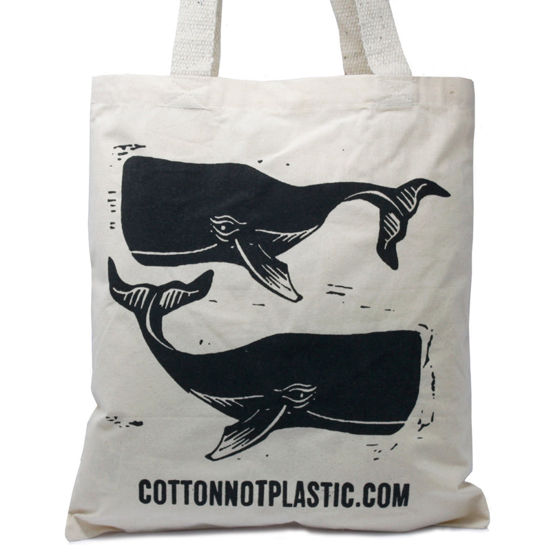 Katoenen Tas - Large - Walvis