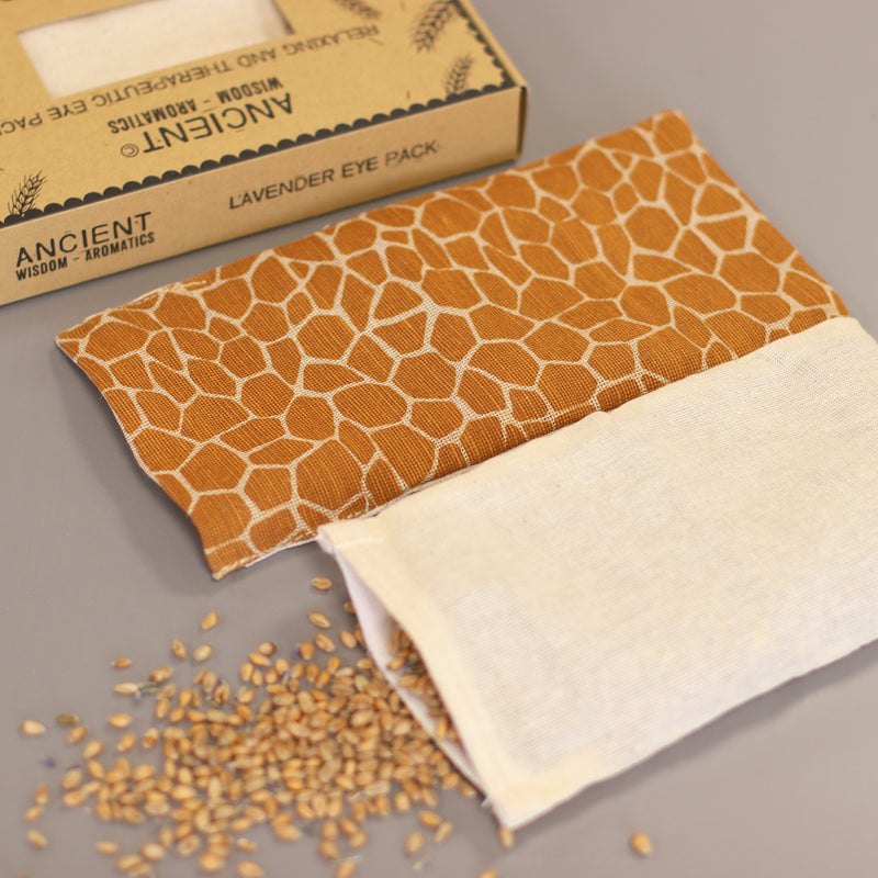 Eye Pillow In Gift Box- Madagascar Giraffe