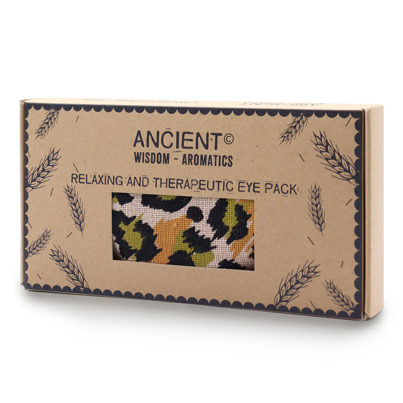 Eye Pillow In Gift Box- Night Leopard