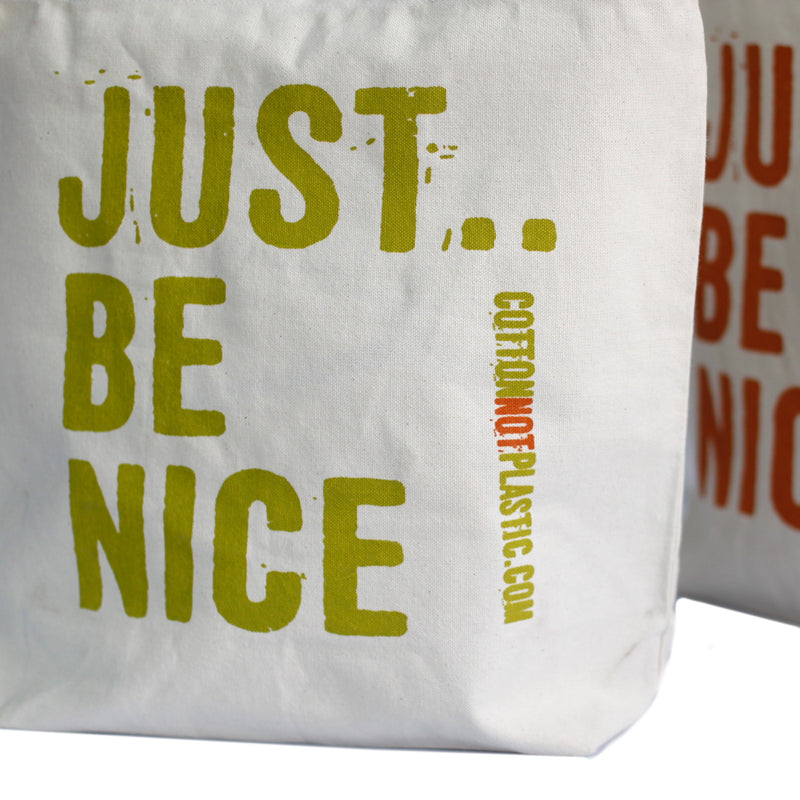 Katoenen Tas - Just Be Nice