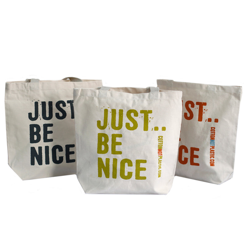 Katoenen Tas - Just Be Nice