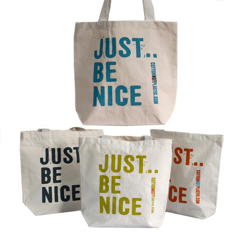 Katoenen Tas - Just Be Nice