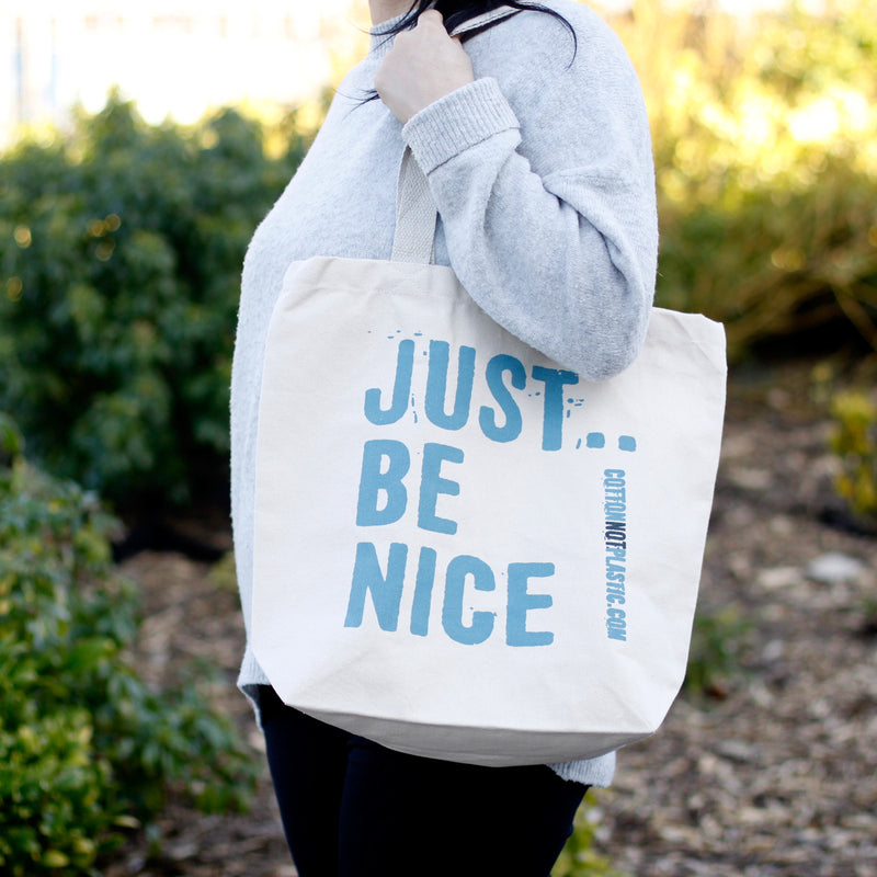 Katoenen Tas - Just Be Nice