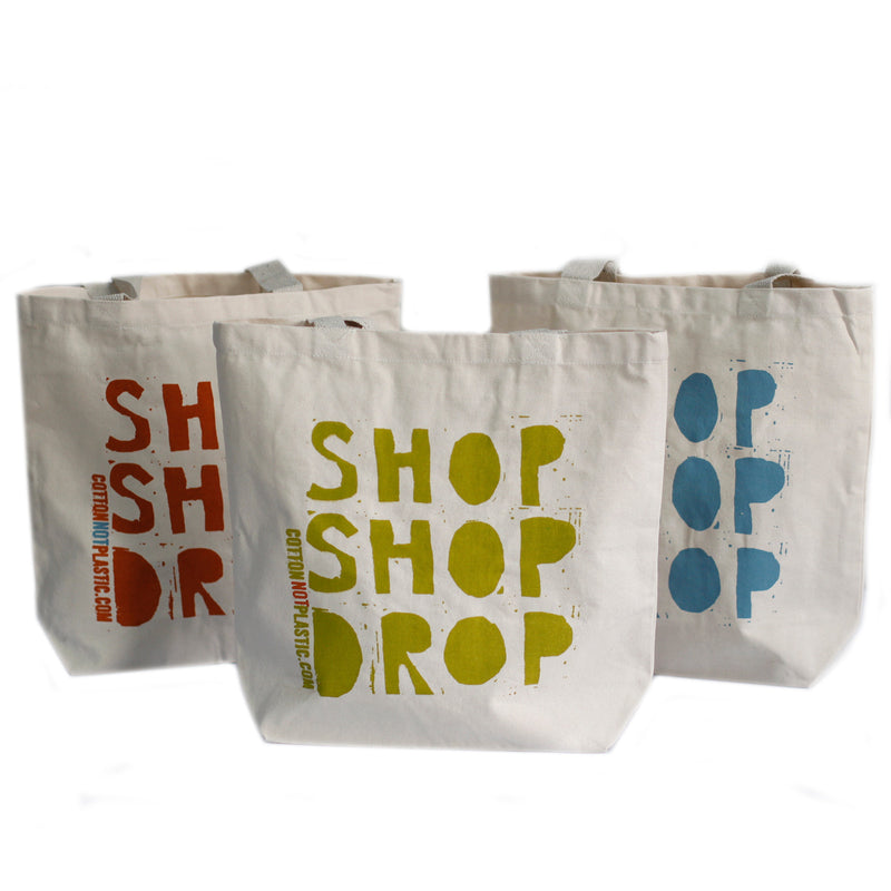 Katoenen Tas - Shop Shop Drop