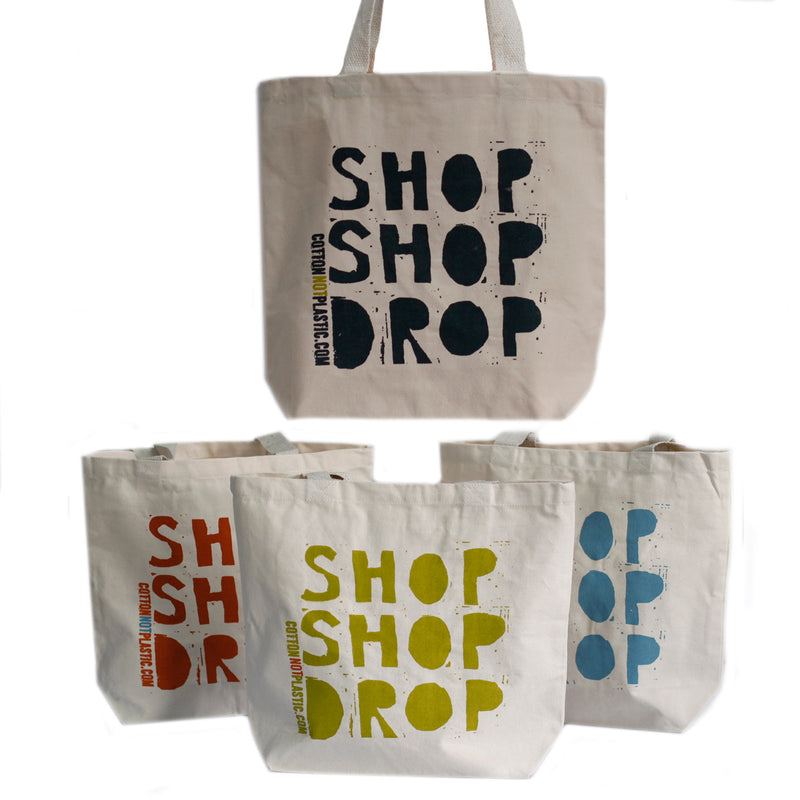 Katoenen Tas - Shop Shop Drop