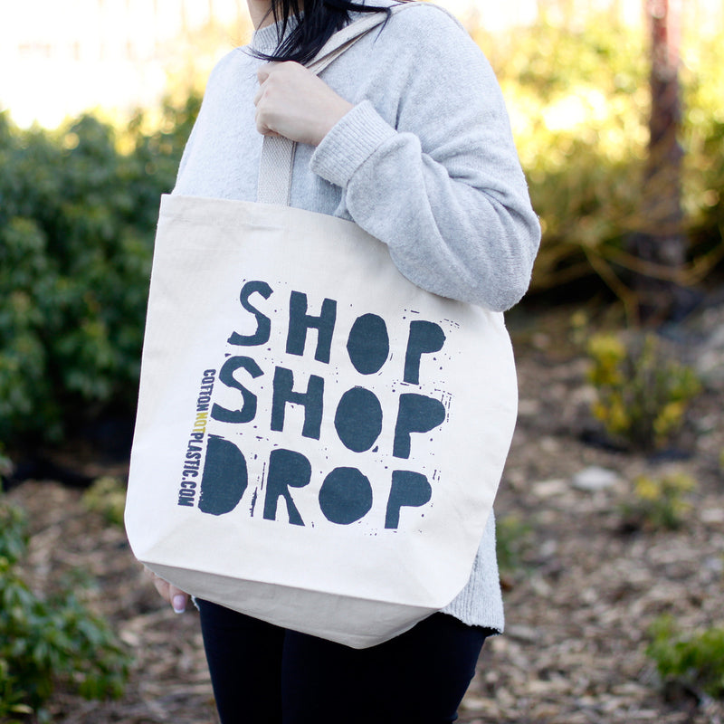 Katoenen Tas - Shop Shop Drop