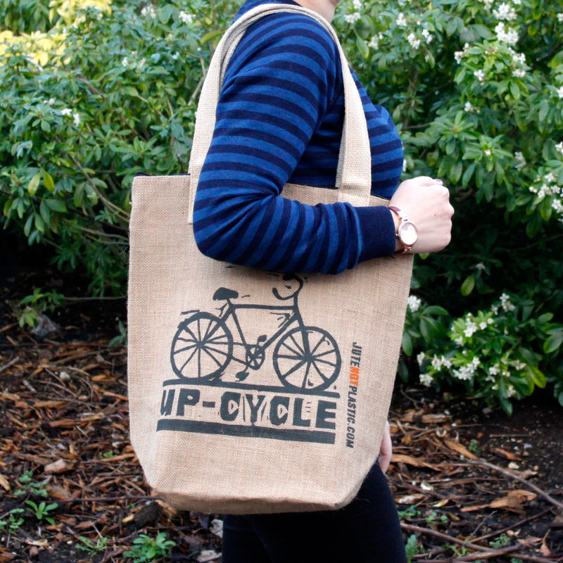 Milieuvriendelijk Jute Tas - Up Cycle