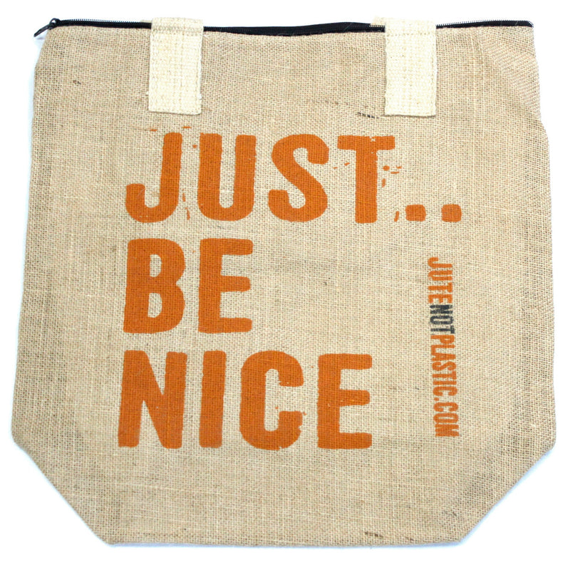 Jute Tas - Just Be Nice