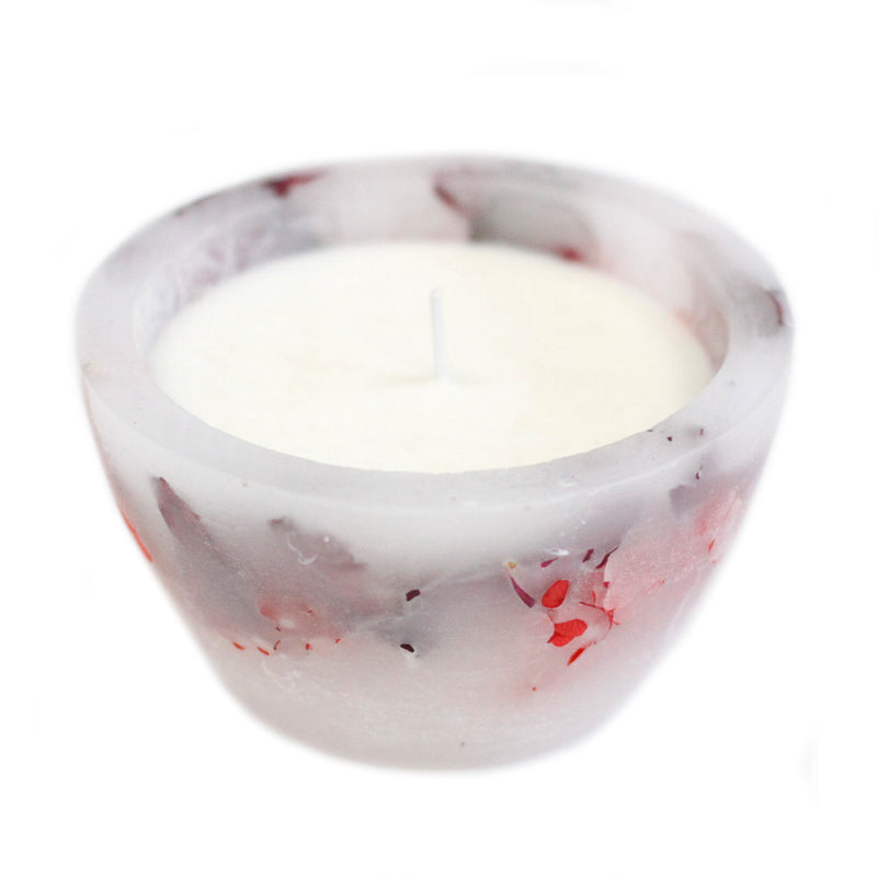 Enchanting Scented Soy Candle - Large Bowl- Rose