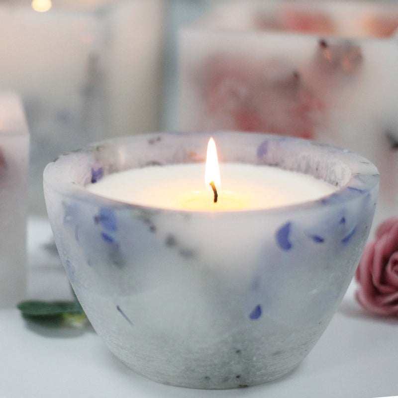 Enchanting Scented Soy Candle - Large Bowl - Lavender