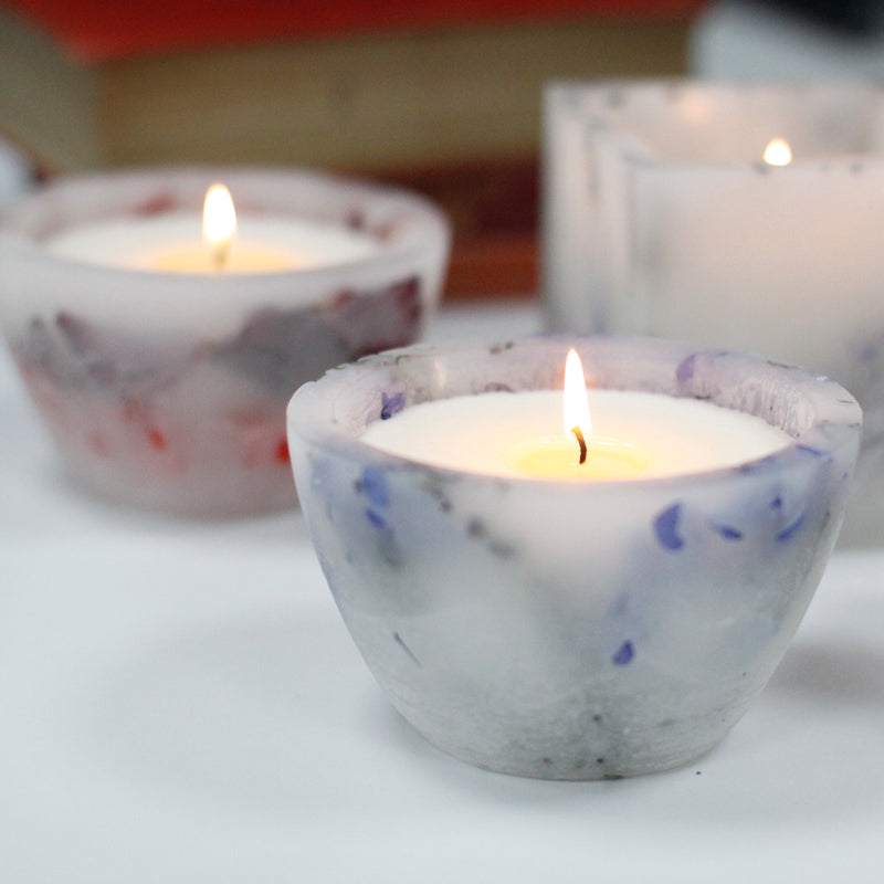 Enchanting Scented Soy Candle - Large Bowl - Lavender