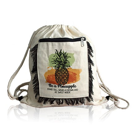 Fringe Backpack - Pineapple