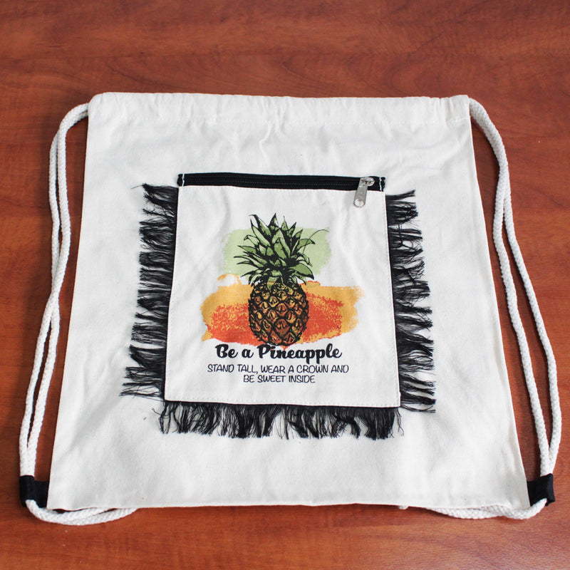 Fringe Backpack - Pineapple