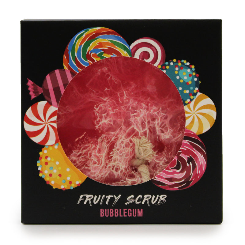 Fruitige Scrubzeep aan een Touw - Bubblegum