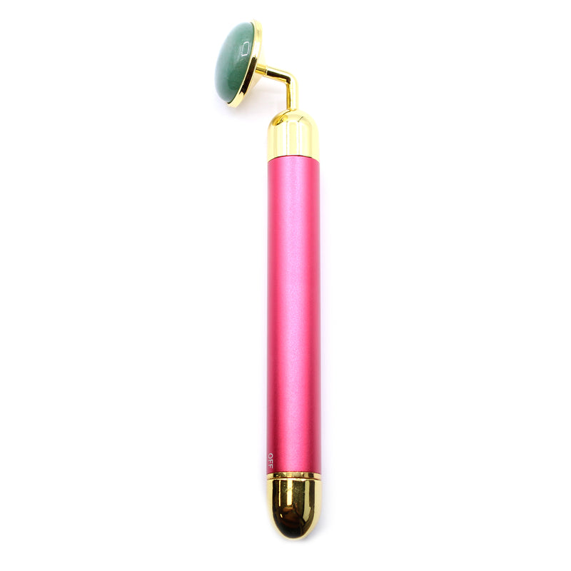 Edelsteen Vibratie Gezichts Massager - Jade