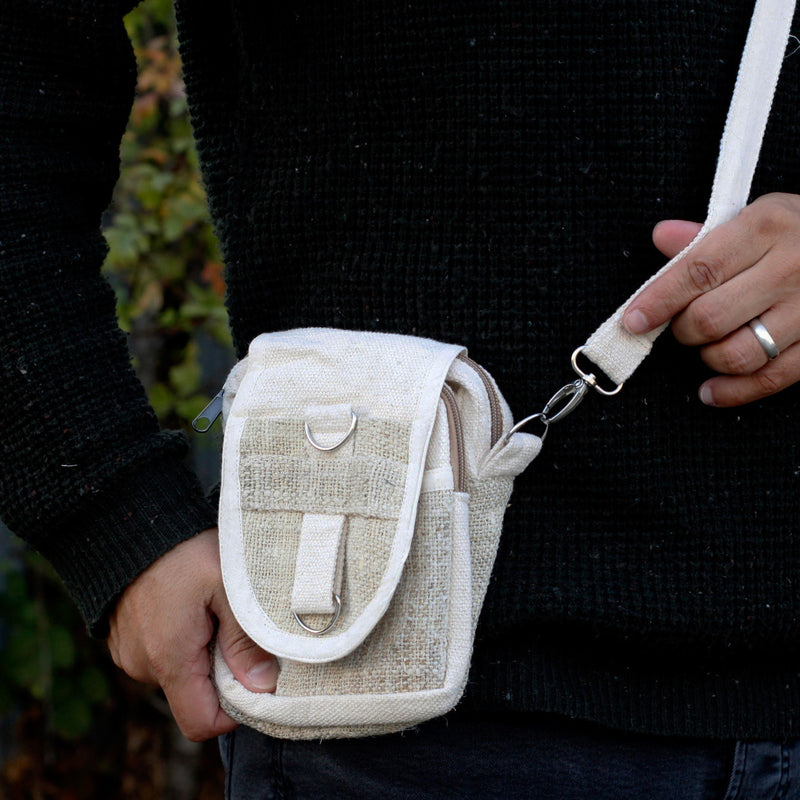 Body-Cross Travel Bag - Pure Hemp