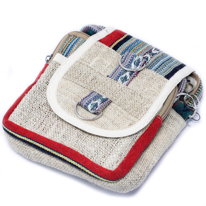 Body-Cross Travel Bag - Pure Hemp &amp; Cotton