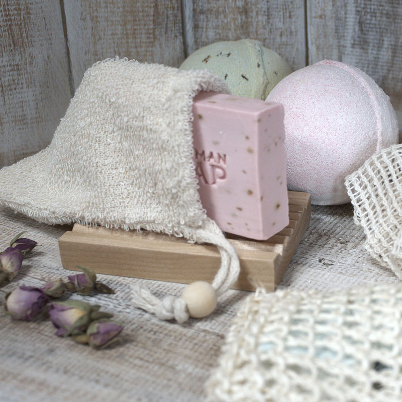 Natural Soap Washcloth - Bamboo