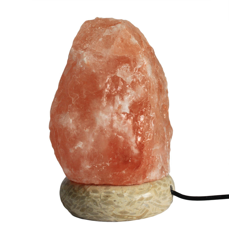 Himalaya Zout Lamp - USB Aansluiting - Natuurlijke Kleur