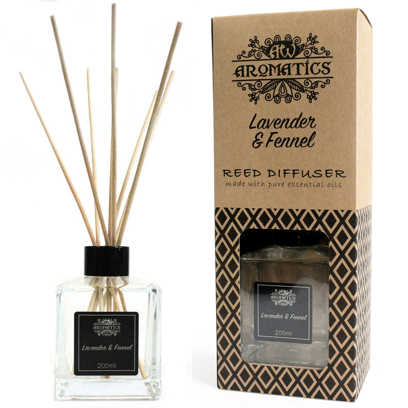 Aromatische Riet Diffuser Luchtverfrisser - Lavendel & Venkel