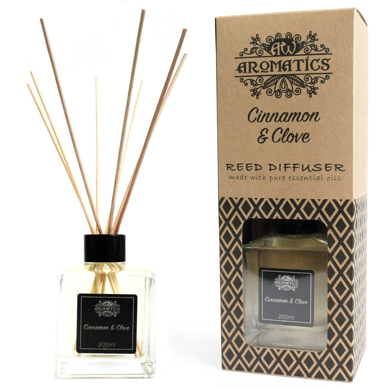 Aromatische Riet Diffuser Luchtverfrisser - Kaneel & Kruidnagel