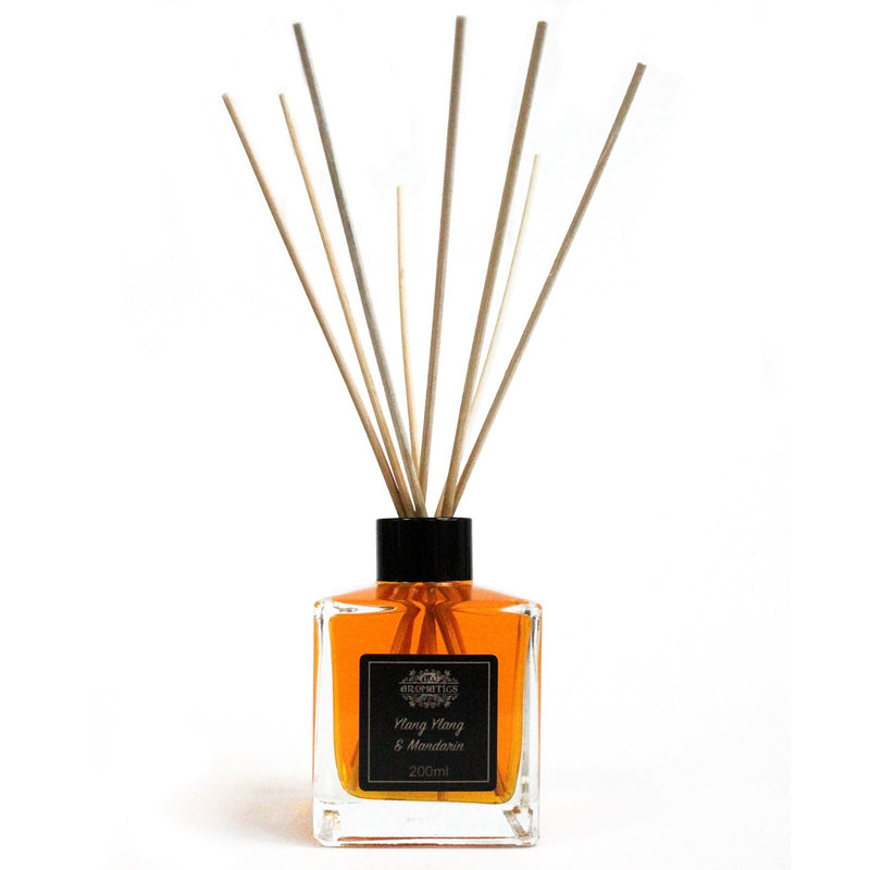 Aromatische Riet Diffuser Luchtverfrisser - Ylang Ylang & Mandarijn