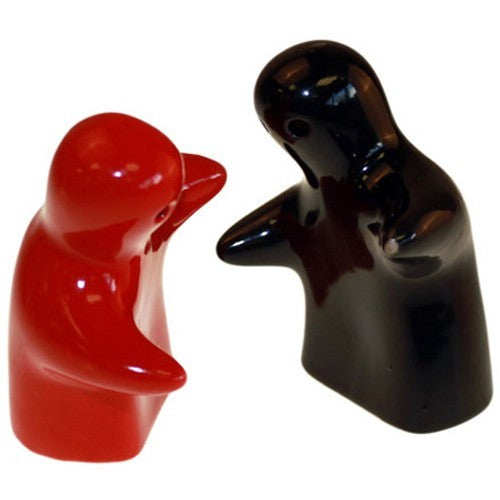 Salt & Pepper - Kleine klassieke zwarte en rode knuffels