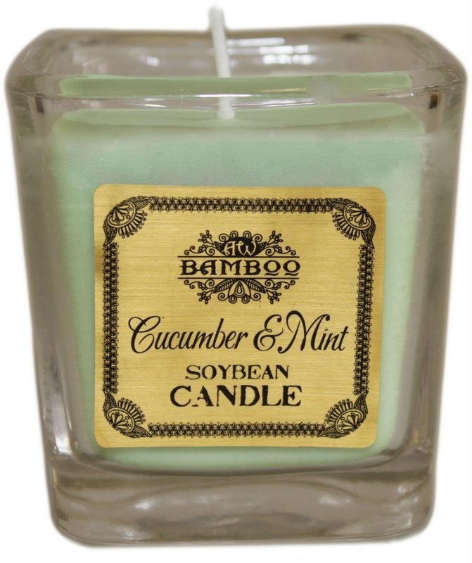 Soybean Wax Candles - Cucumber &amp; Mint