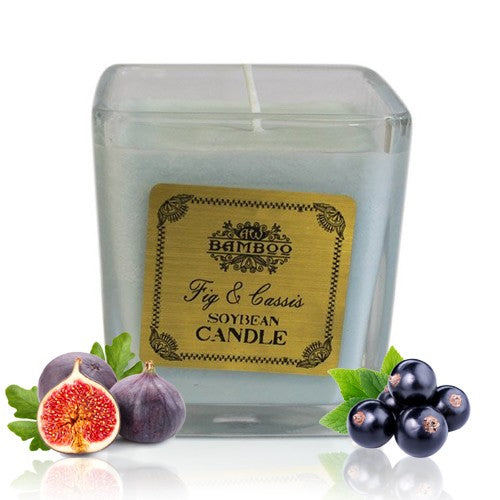 Soybean Wax Candles - Fig &amp; Cassis