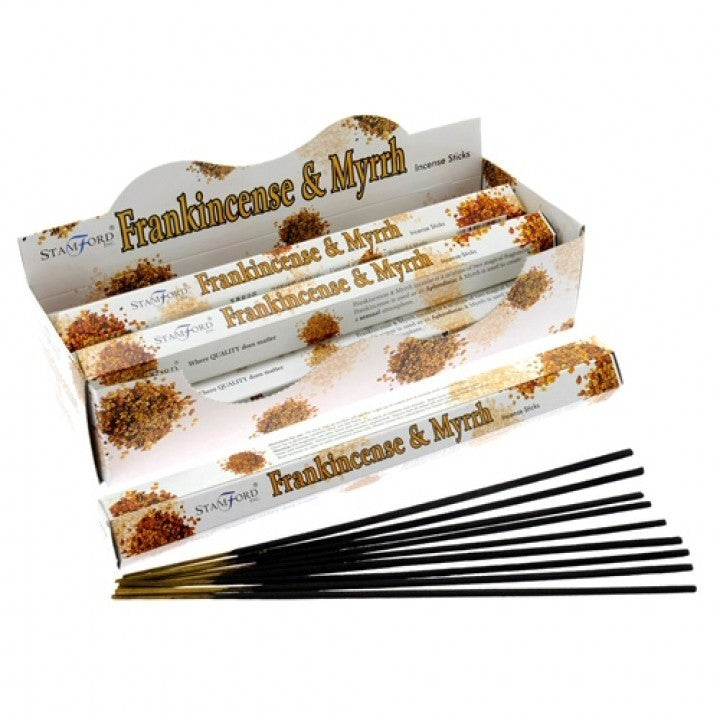 Stamford Premium Wierook Stokjes - Frankincense & Mirre