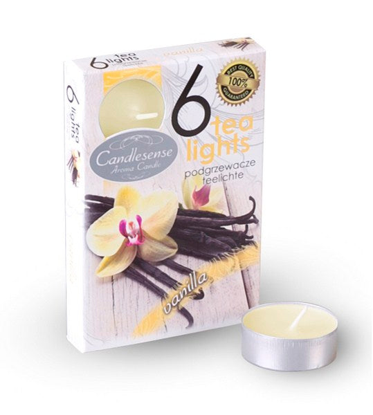 6 Scented Tealights - Vanilla