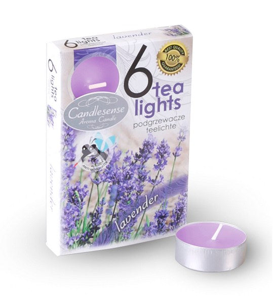 6 Scented Tealights - Lavender