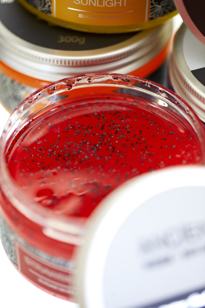 Sugar Scrub Strawberries