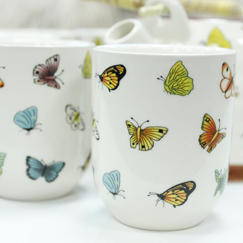 Herbal Tea Pot Set - Butterflies