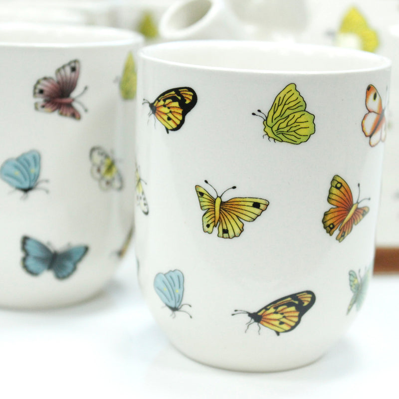 Herbal Tea Pot Set - Butterflies