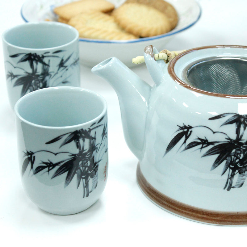 Herbal Tea Pot Set - Blue Stone Oriental