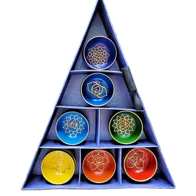 Chakra Piramide Klankschaal Cadeauset