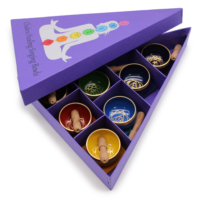 Chakra Piramide Klankschaal Cadeauset