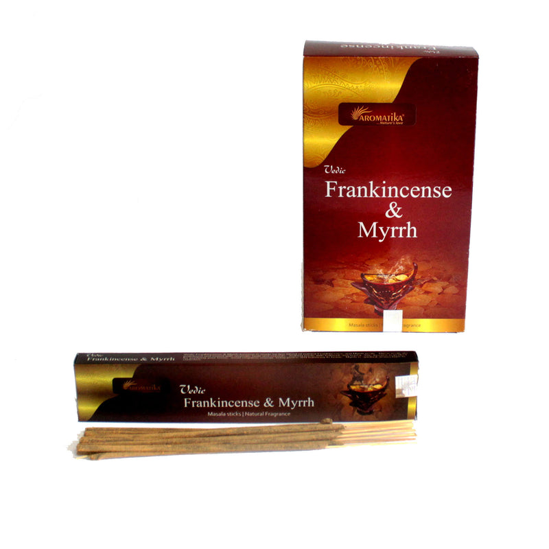 Vedic - Wierook Stokjes - Frankincense & Mirre